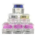 OEM/ODM high quality clear acrylic square cosmetic jars with good price